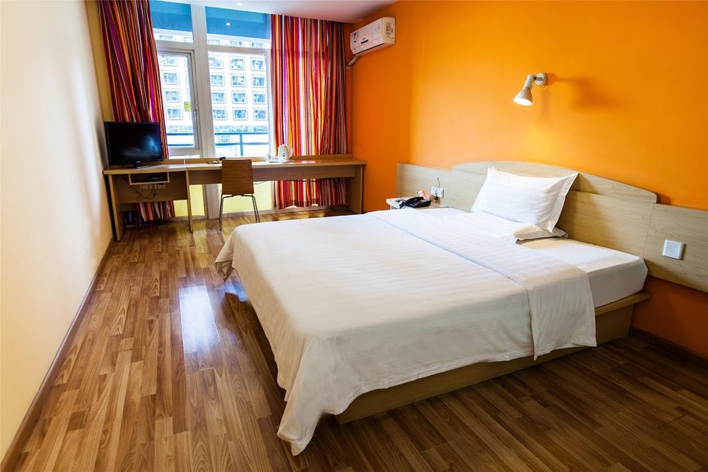 7 Days Inn Meizhou Jiangnan Kedu Commercial Plaza Exterior foto
